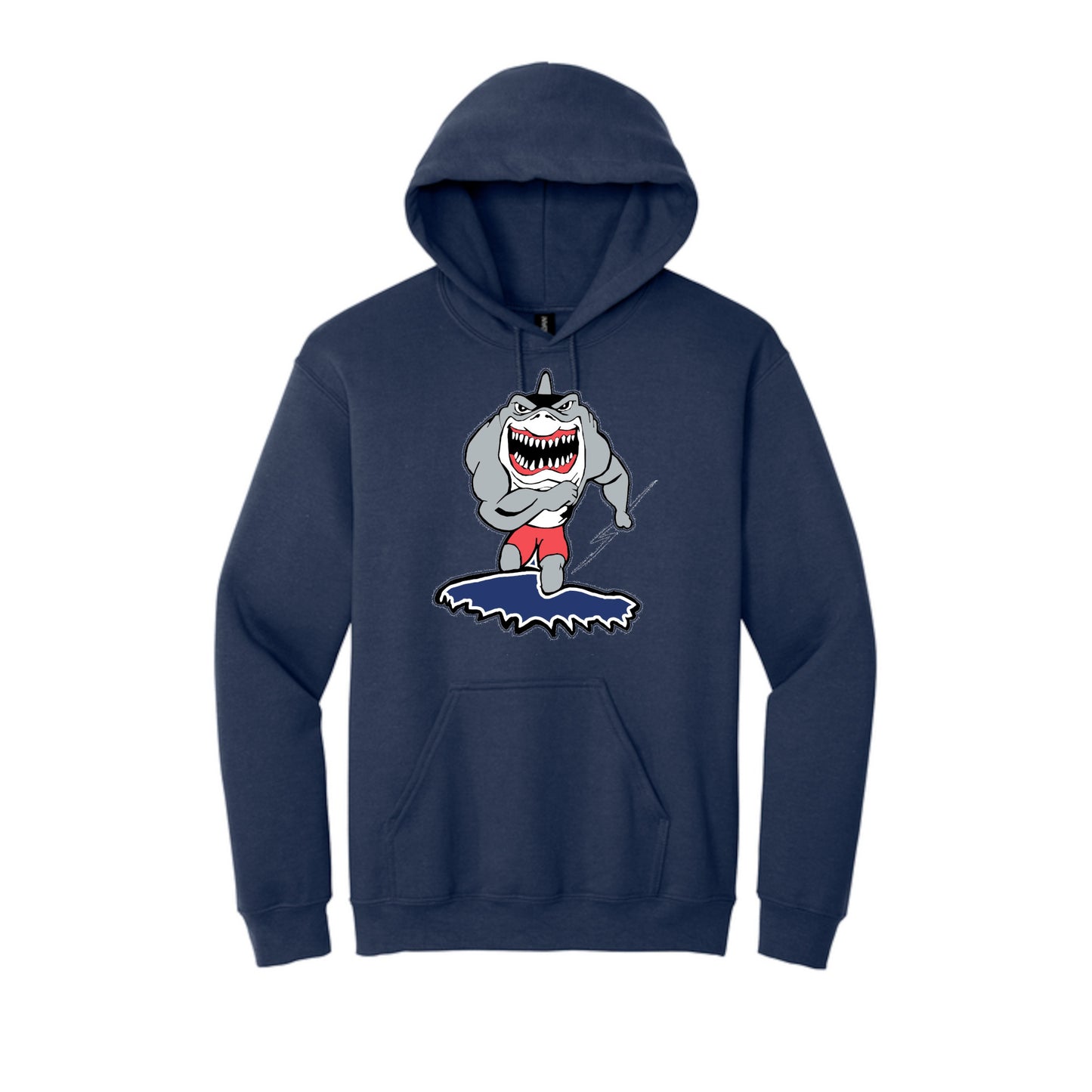 Clinton Sharks - Hooded Sweatshirt