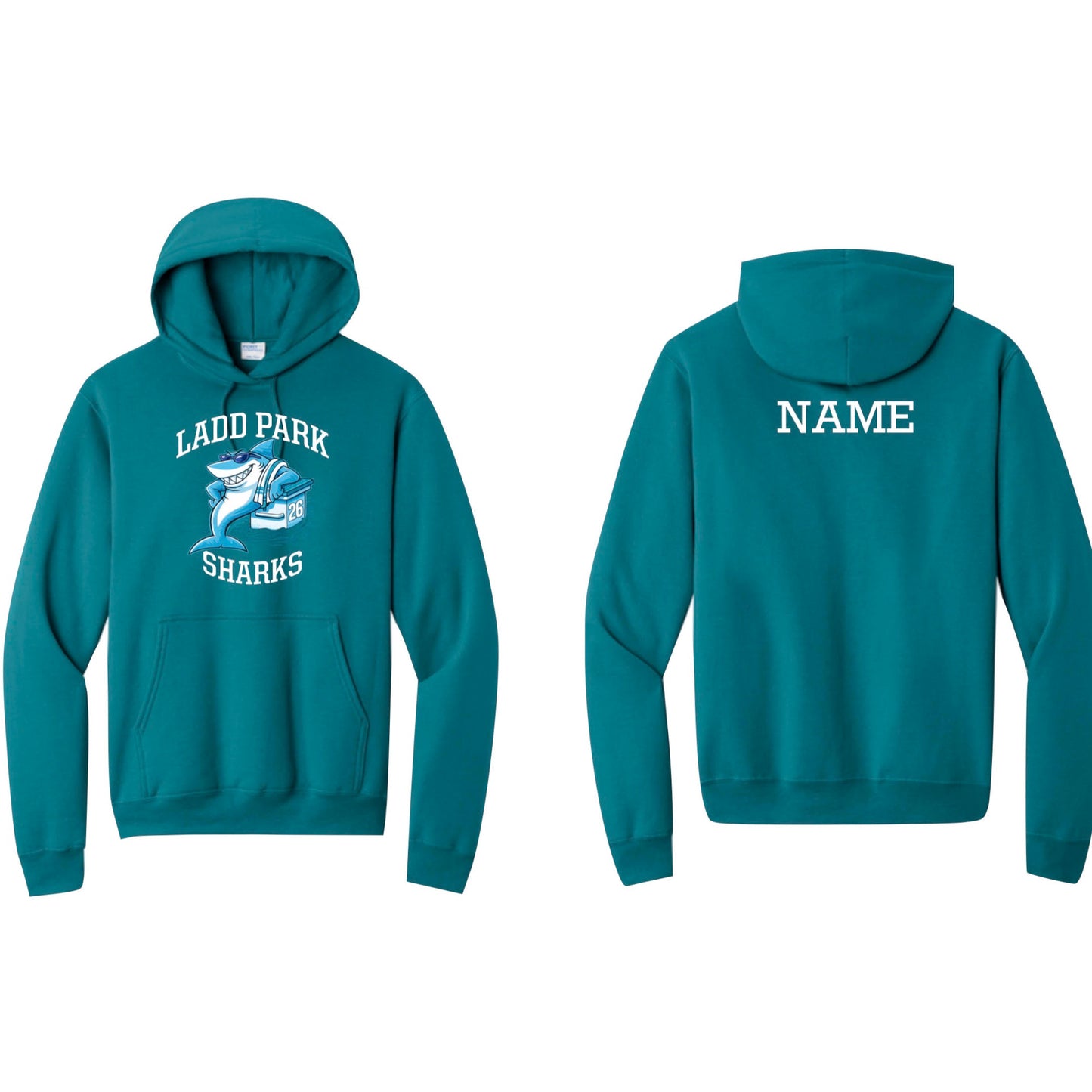 LADD - Team Hoodie With Logo on Front
