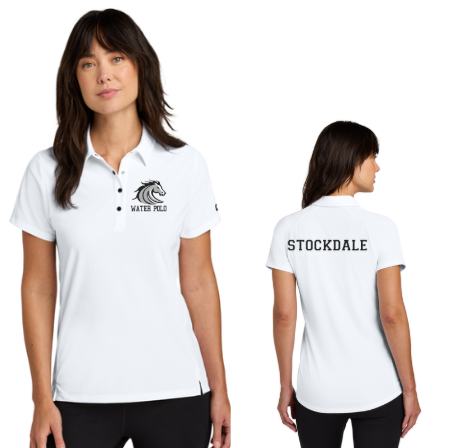Stockdale HS Team Polo Female: White