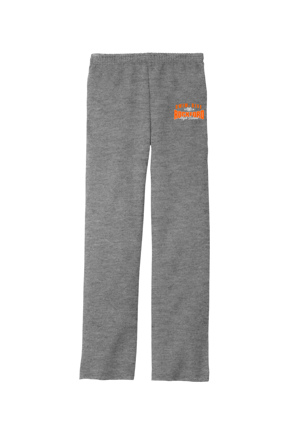 Rockford HS - Open-Bottom Sweatpants with Pockets