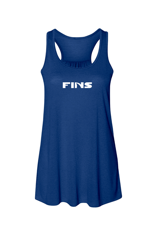 Fins - Bella + Canvas Women's Flowy Racerback Tank