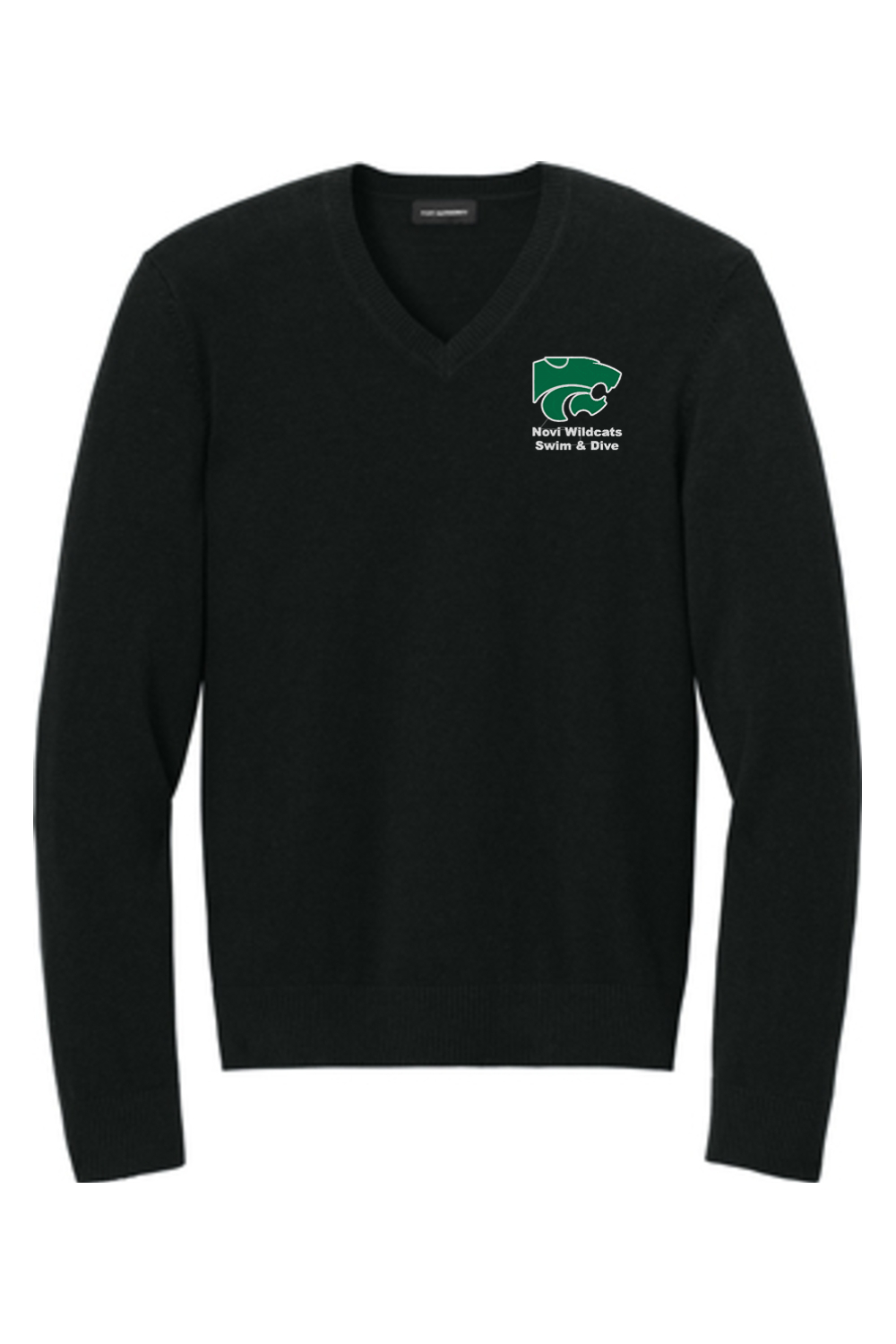 Novi HS Boys - Team Embroidered V-Neck Sweater (Required)