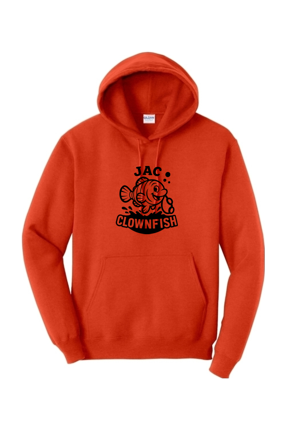 JAC Clownfish Hoodie Black Logo