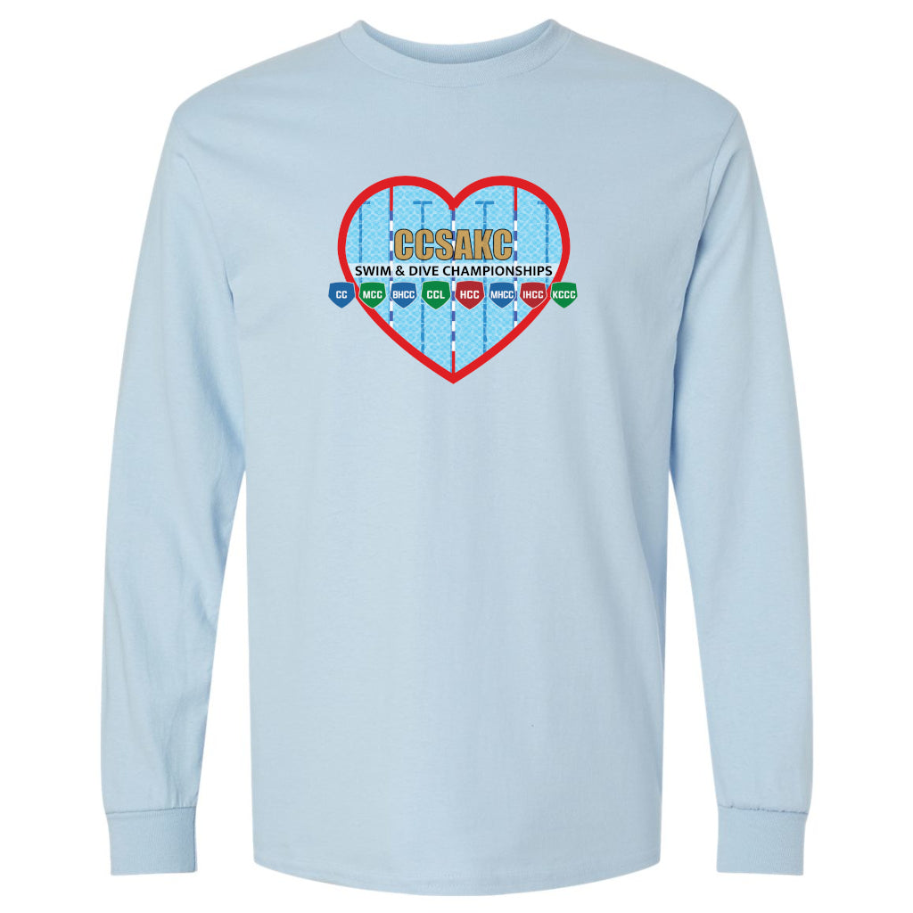 CCSAKC - Long Sleeve T-Shirt with Heart