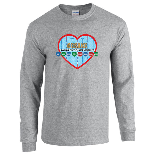 CCSAKC - Long Sleeve T-Shirt with Heart