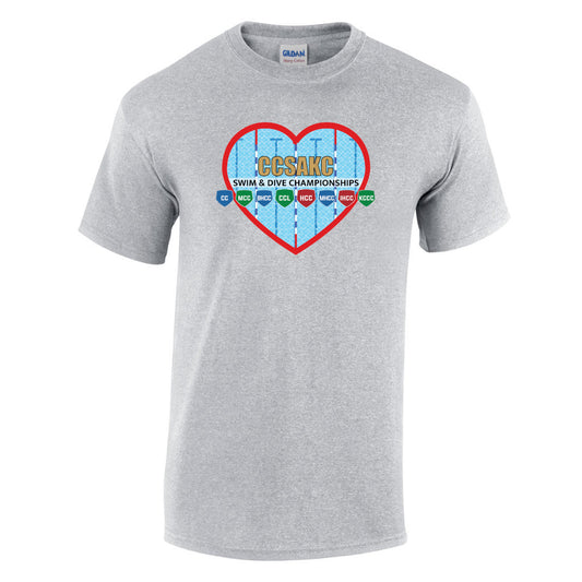 CCSAKC - T-Shirt with Heart
