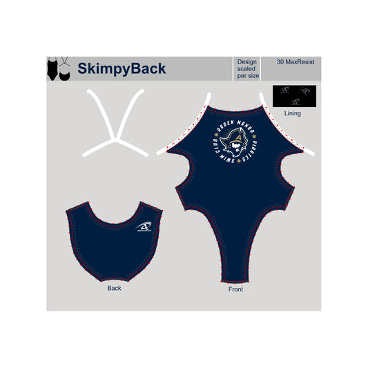 Arden Manor Pirates - Agon Girls Skimpy Back