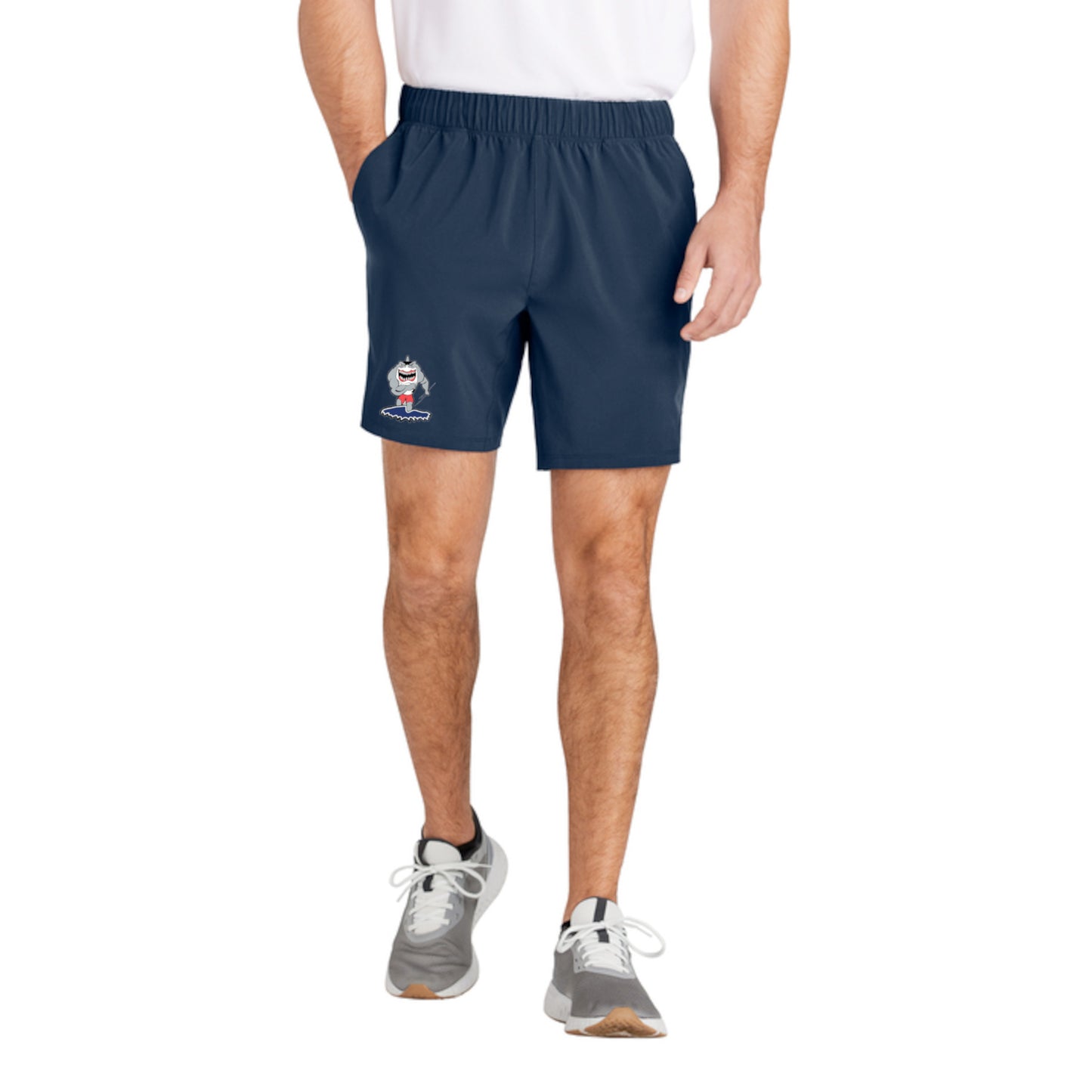 Clinton Sharks - Sport-Tek Men's/Unisex Repeat 7" Short