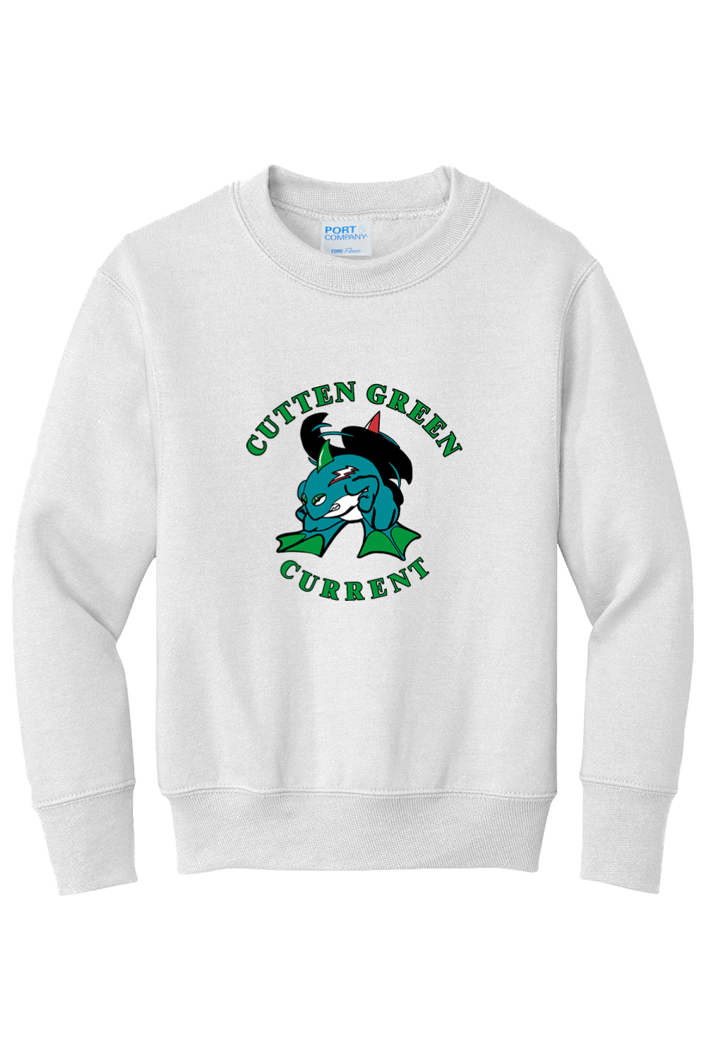 Cutten Green Youth Crewneck Sweatshirt