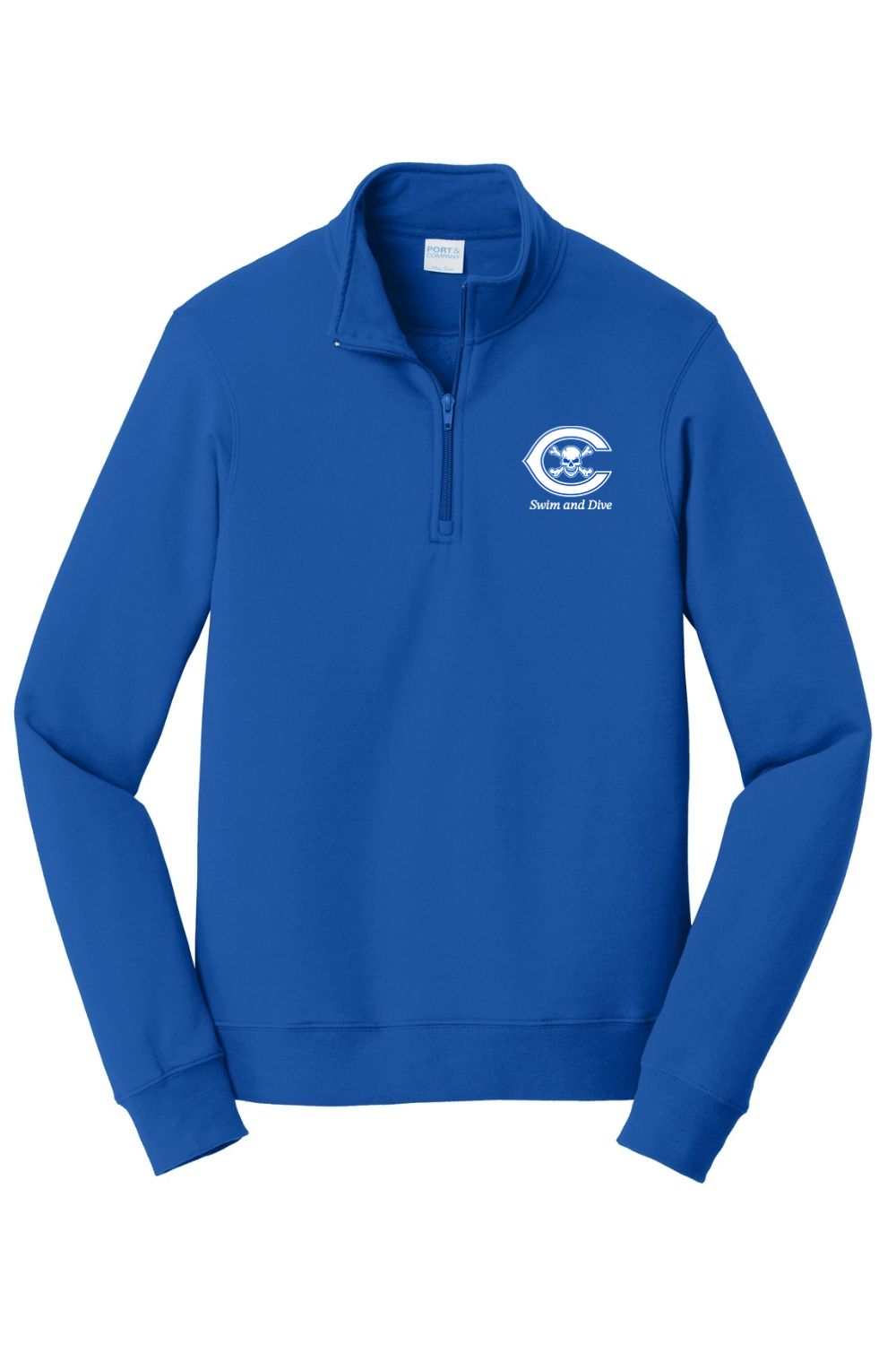 Carlson HS - Team 1/4-Zip Sweatshirt (embroidered)