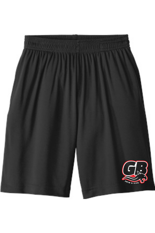 Grand Blanc HS Boys - Sport-Tek Youth PosiCharge Competitor Shorts with Pockets