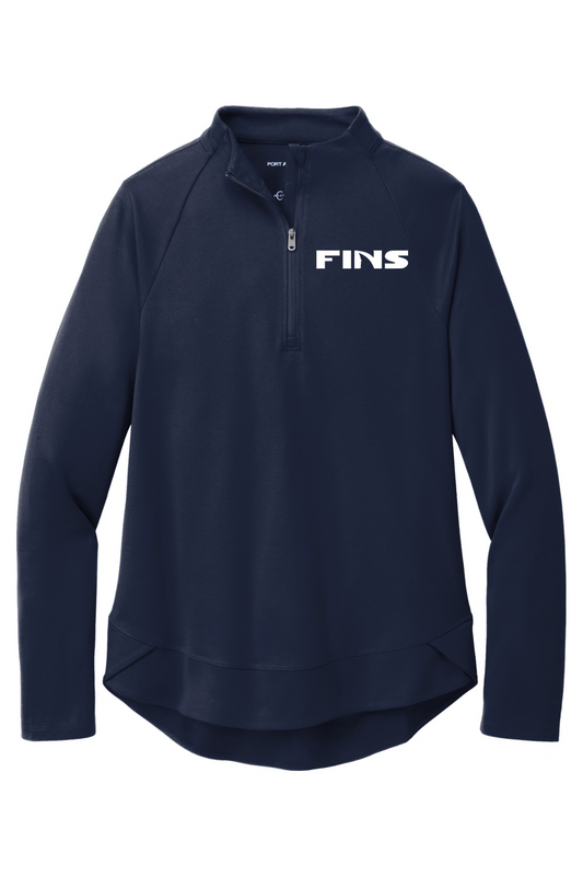 Fins - Port Authority Ladies 1/4-Zip