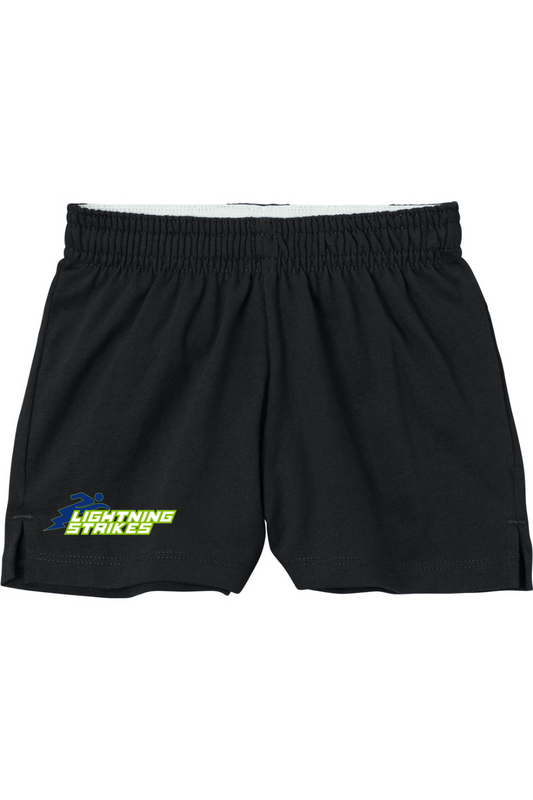 Lightning Strikes - Sport-Tek Girls Jersey Knit Squad Short