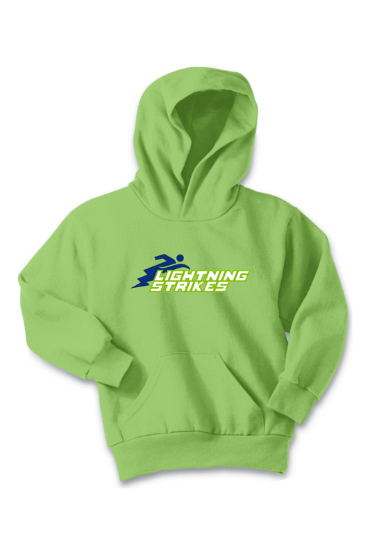 Lightning Strikes - YOUTH Hooded Sweatshirt