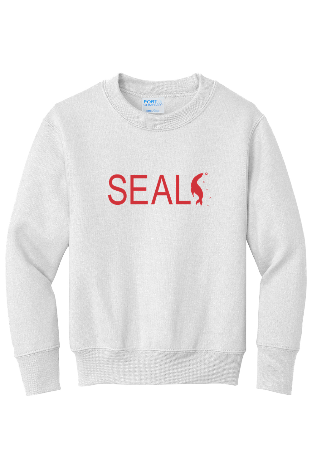 Strawberry Seals Youth Crewneck Sweatshirt