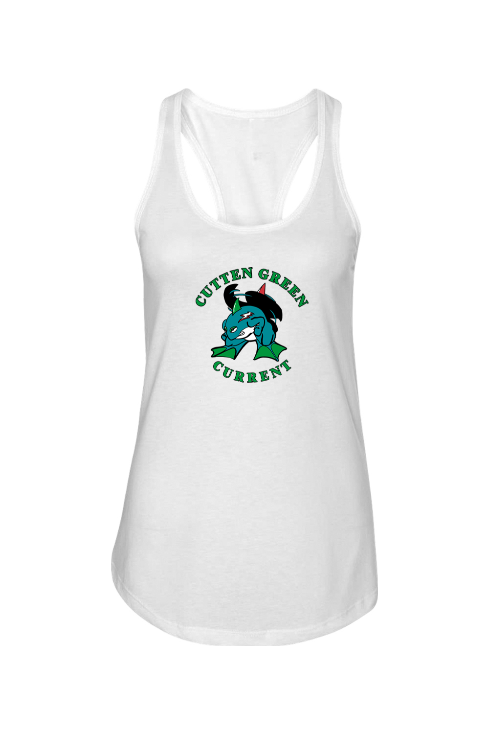 Cutten Green Ladies Racerback Tank