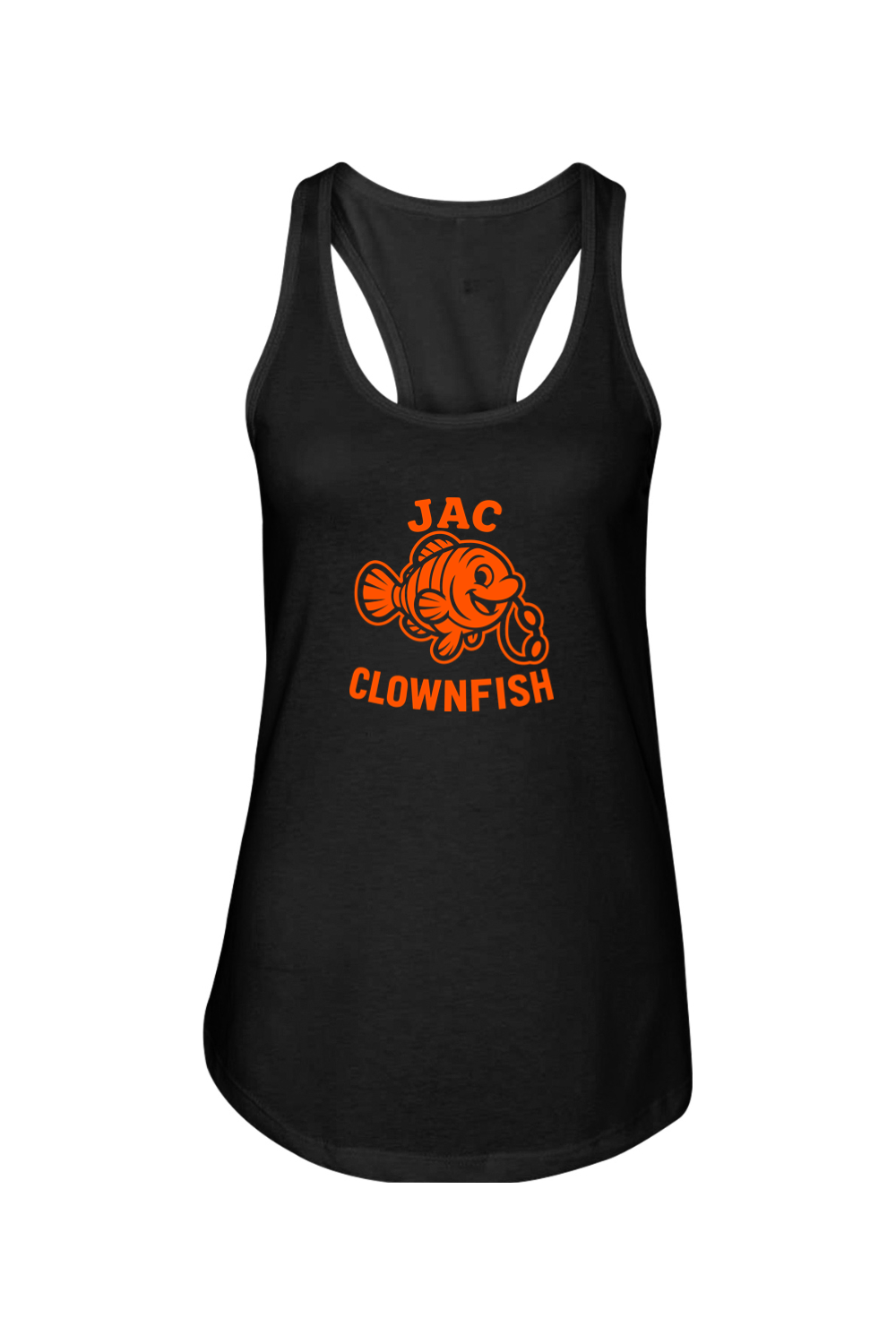 JAC Clownfish Ladies Racerback Tank