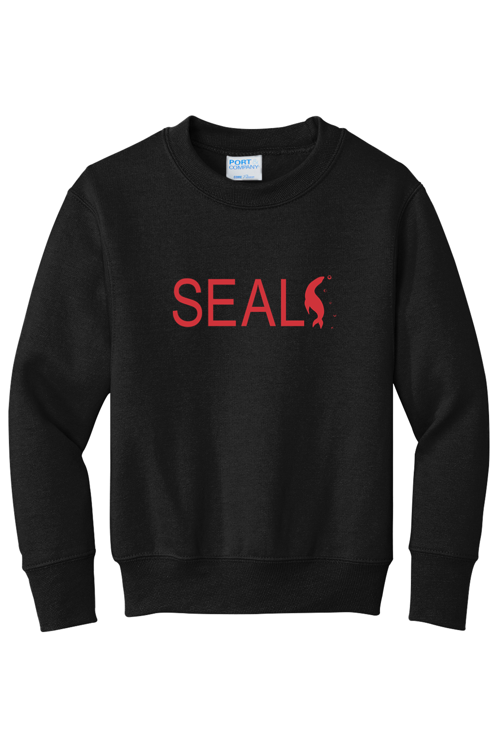 Strawberry Seals Youth Crewneck Sweatshirt