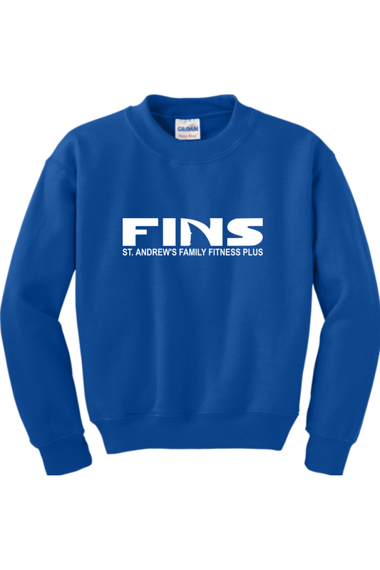 Fins - YOUTH Team Crewneck Sweatshirt