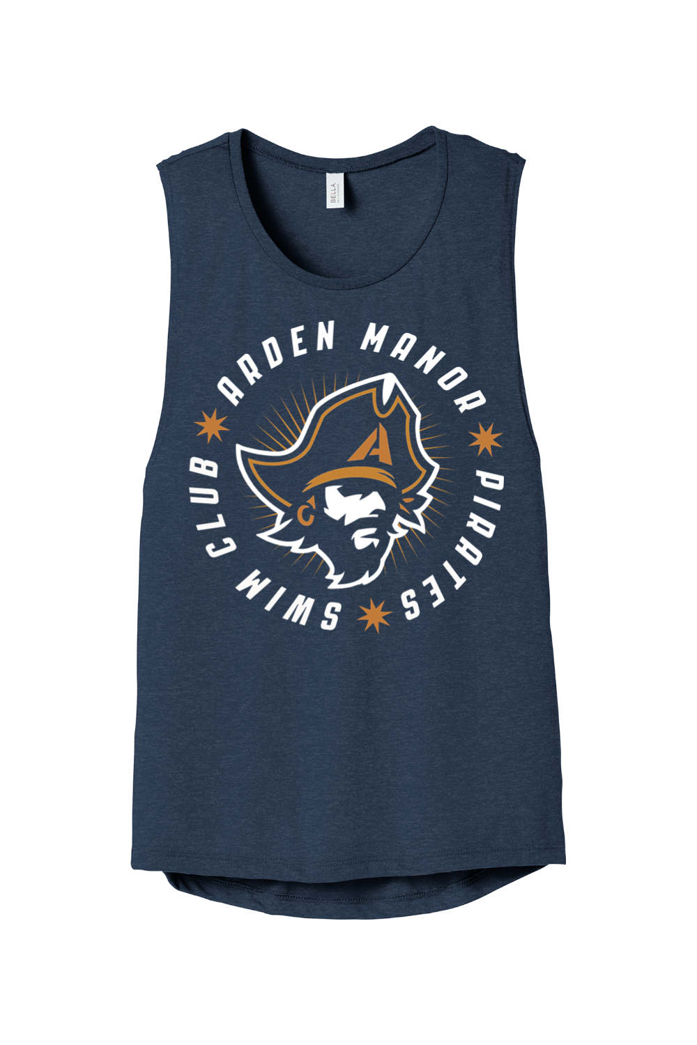 Arden Manor Pirates - Bella + Canvas Women's Flowy Muscle Tank