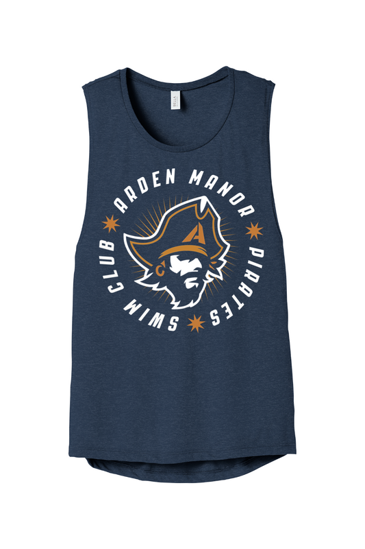 Arden Manor Pirates - Bella + Canvas Women's Flowy Muscle Tank