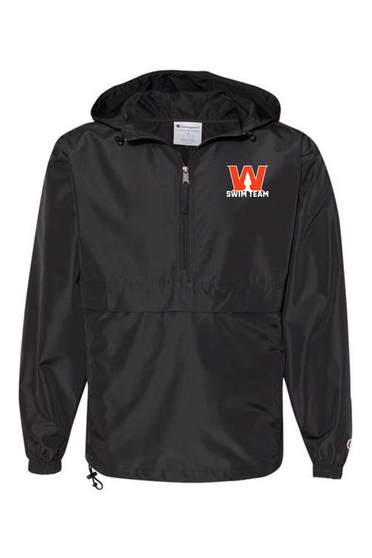 Woodside HS - Champion Packable Quarter-Zip Jacket