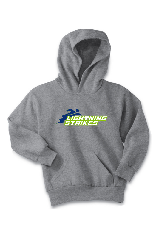 Lightning Strikes - YOUTH Hooded Sweatshirt