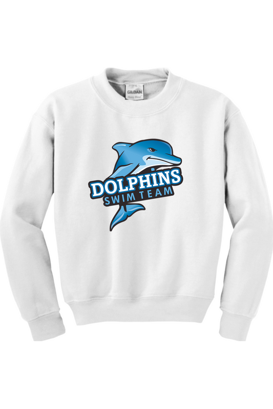 Dolphins - YOUTH Crewneck Sweatshirt