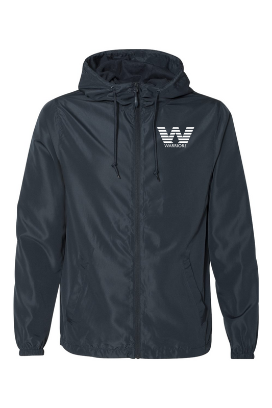 Woodley - Independent Trading Co. Unisex Lightweight Windbreaker Full-Zip Jacket
