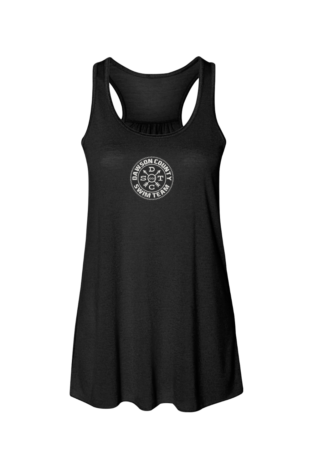 Dawson County - Bella + Canvas Women's Flowy Racerback Tank