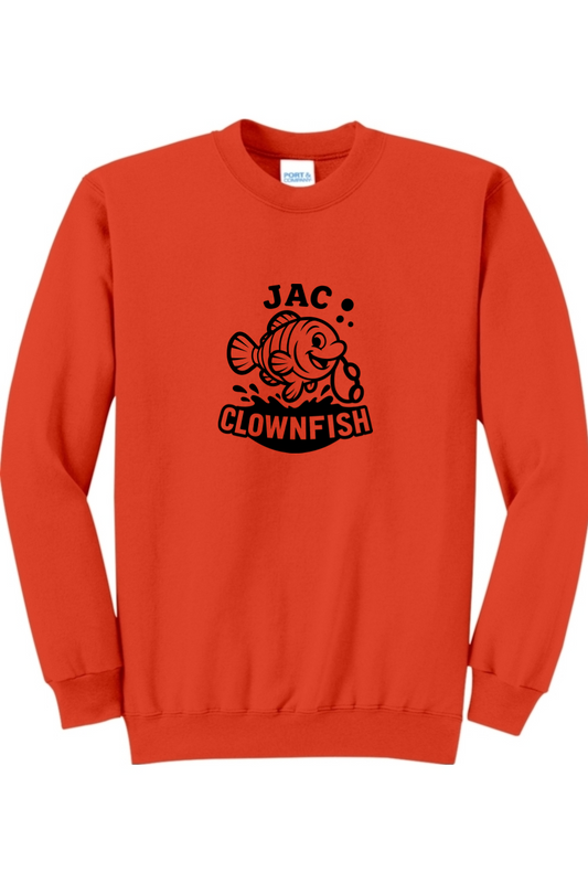 JAC Clownfish Crewneck Sweatshirt (black logo)