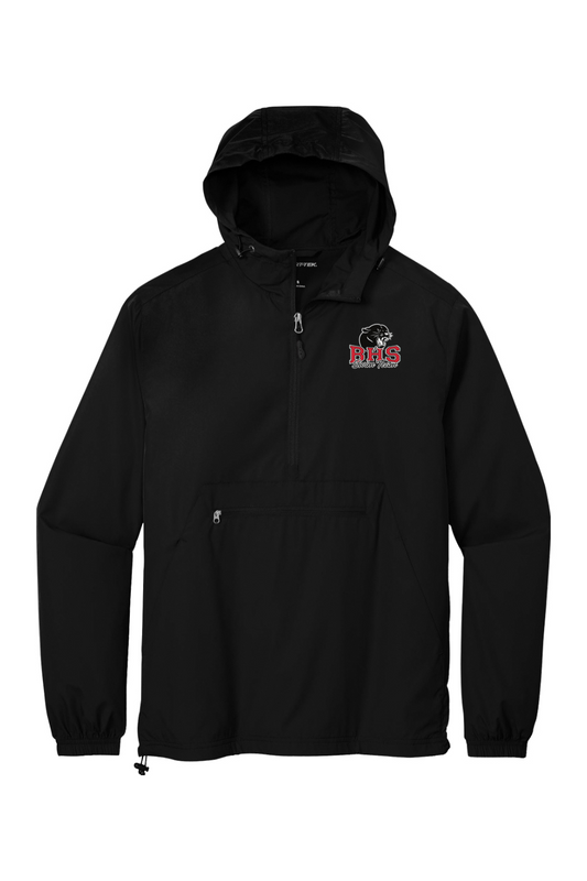 Burlingame HS - Sport-Tek Packable Anorak Quarter Zip