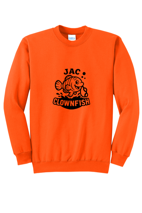 JAC Clownfish Crewneck Sweatshirt (black logo)