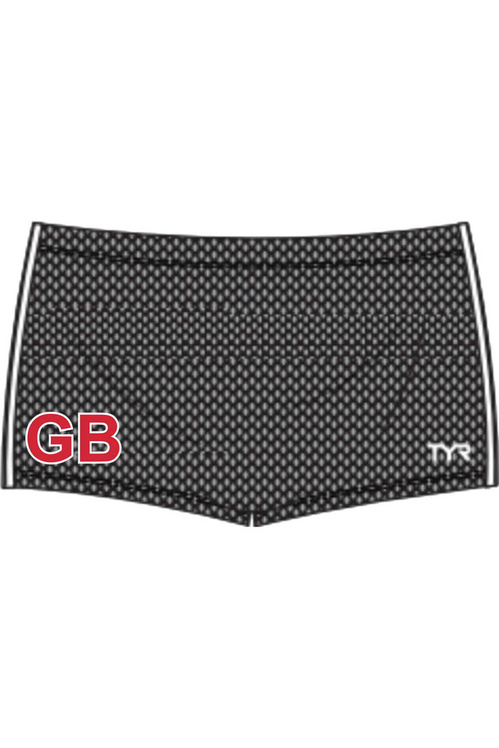Grand Blanc HS Boys - TYR Poly Mesh Trainer Shorts
