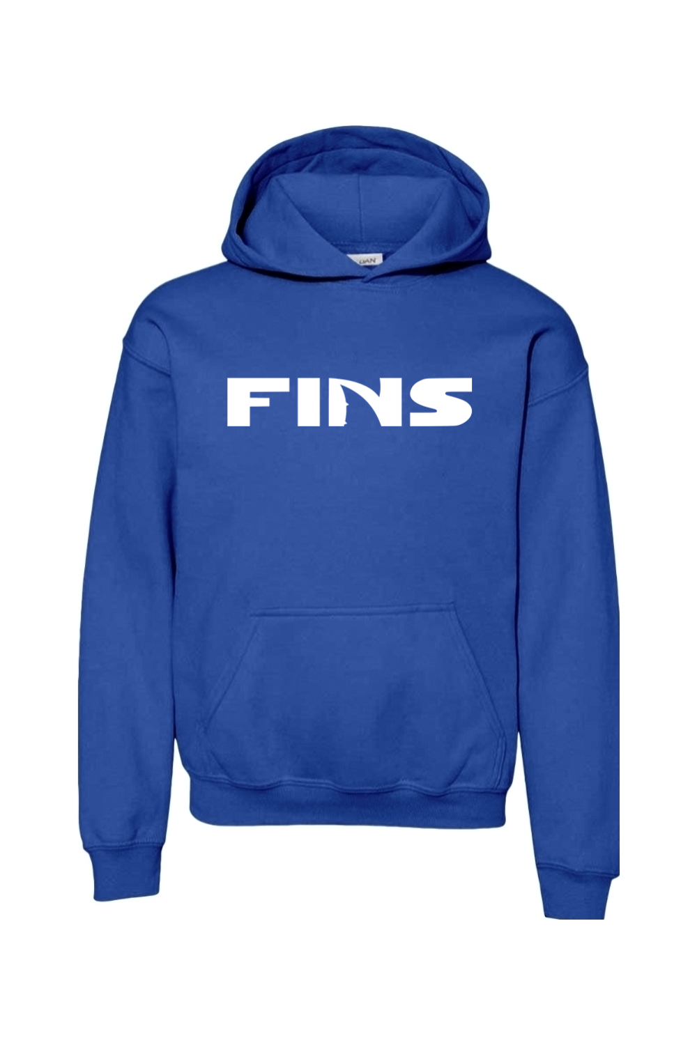 Fins - YOUTH Hooded Sweatshirt