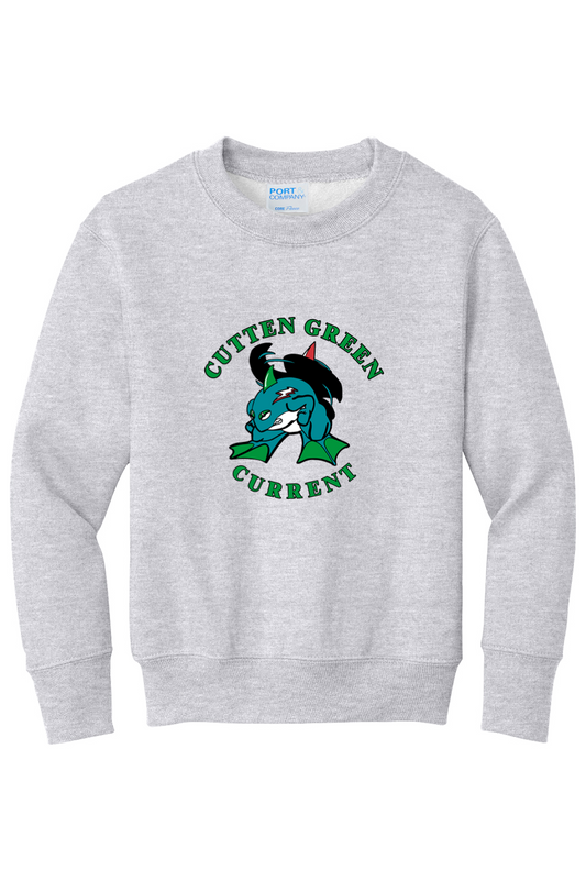 Cutten Green Youth Crewneck Sweatshirt