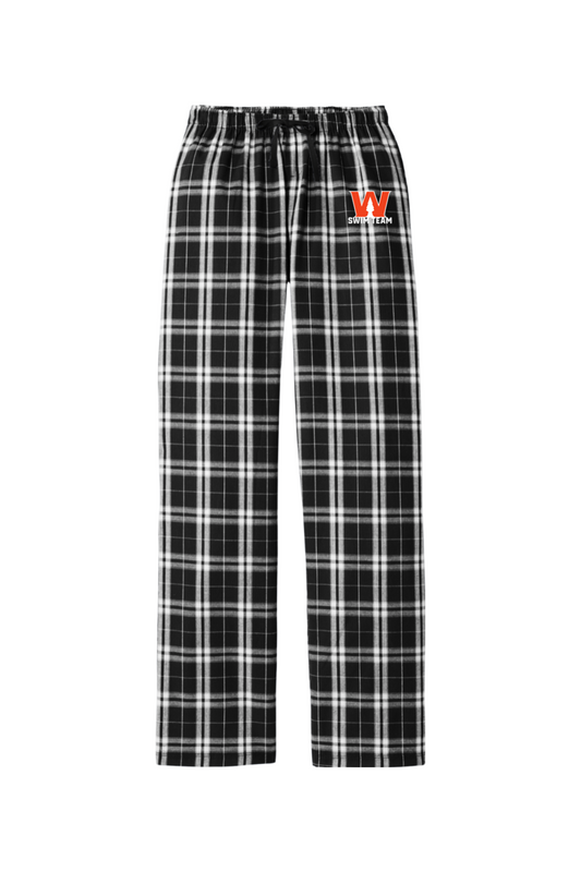 Woodside HS - District Women’s Flannel Plaid Pant