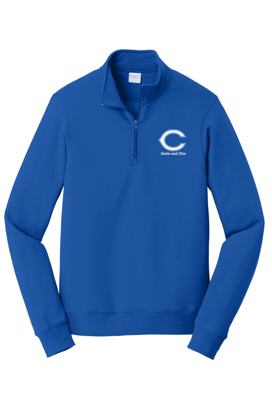 Carlson HS - Team 1/4-Zip Sweatshirt (embroidered)