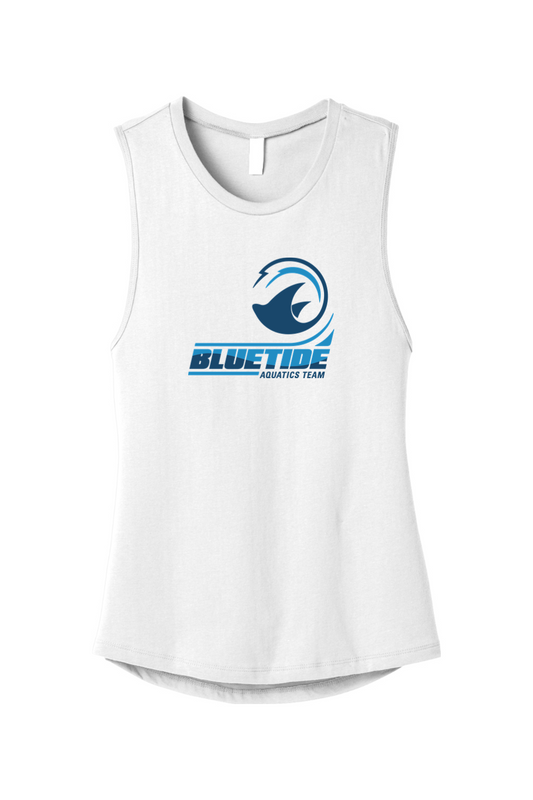 Blue Tide Ladies Muscle Tank