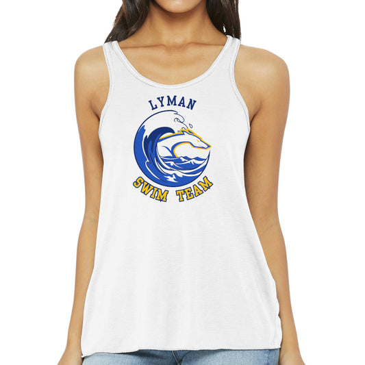 Lyman Bella + Canvas Women's Flowy Racerback Tank