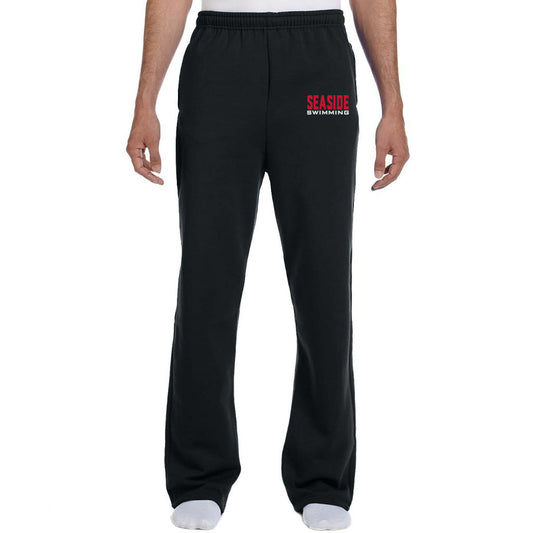Seaside HS - Team Open-Bottom Sweatpants with Pockets