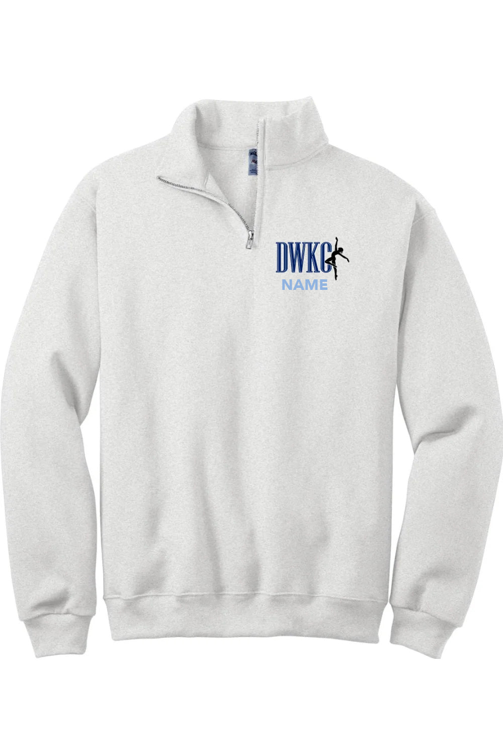 DWKC - 1/4-Zip Sweatshirt (embroidered)